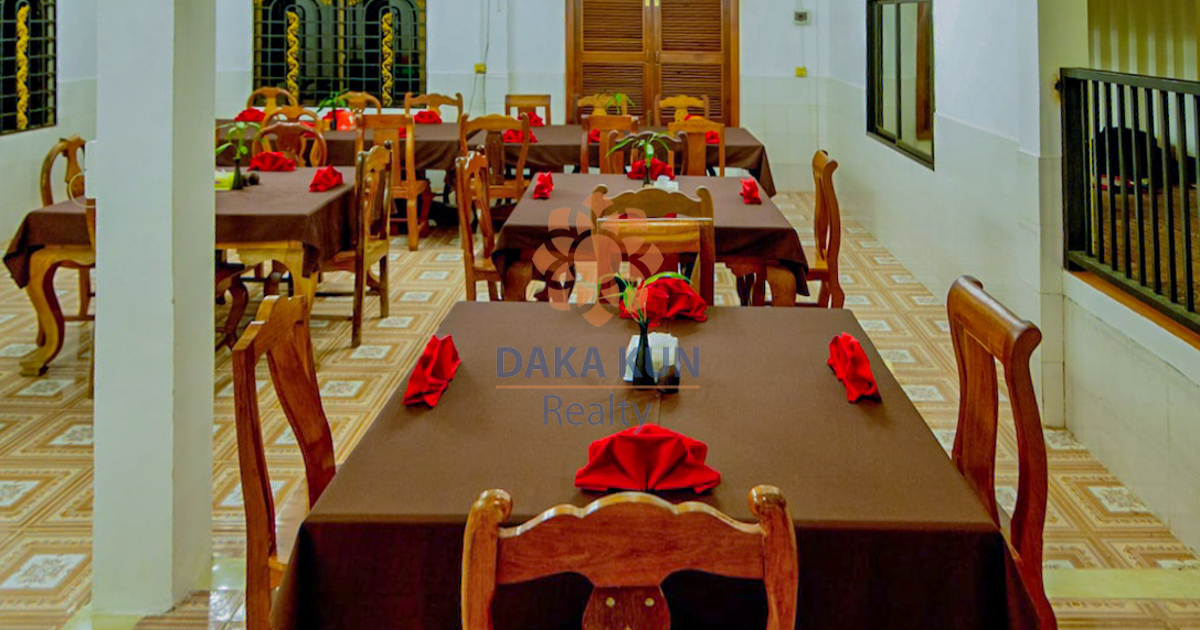 Hotel for Sale in Siem Reap​​ City-Sala Kamreuk